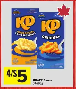 Foodland KRAFT Dinner offer