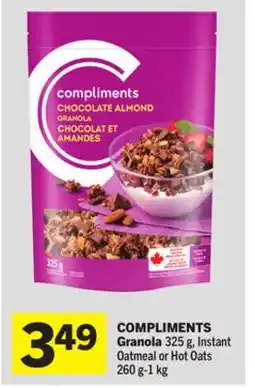 Foodland COMPLIMENTS Granola offer