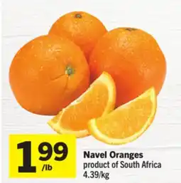 Foodland Navel Oranges offer