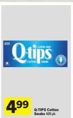 Foodland Q-TIPS Cotton Swabs offer