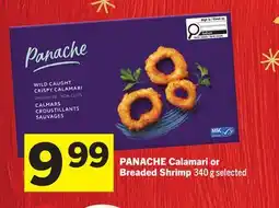 Foodland PANACHE Calamari or Breaded Shrimp offer