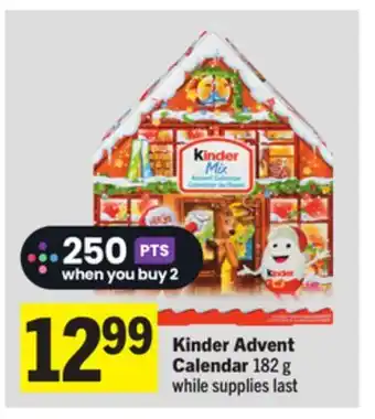 Foodland Kinder Advent Calendar offer