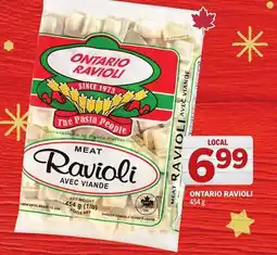 Foodland ONTARIO RAVIOLI offer