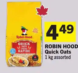 Foodland ROBIN HOOD Quick Oats offer