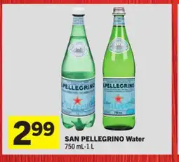 Foodland SAN PELLEGRINO Water offer