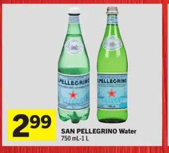 Foodland SAN PELLEGRINO Water offer