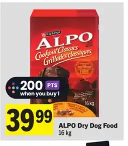 Foodland ALPO Dry Dog Food offer