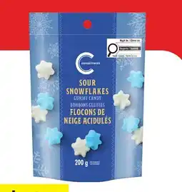 Foodland COMPLIMENTS Sour Gummy Snowflakes offer