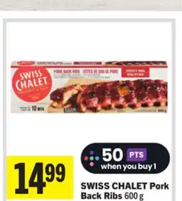 Foodland SWISS CHALET Pork Back Ribs offer