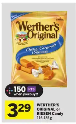 Foodland WERTHER'S ORIGINAL or RIESEN Candy offer