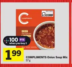 Foodland COMPLIMENTS Onion Soup Mix offer