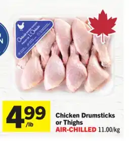Foodland Chicken Drumsticks or Thighs offer