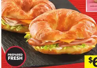 Foodland Mini Croissant Sandwiches offer