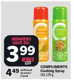 Foodland COMPLIMENTS Cooking Spray offer