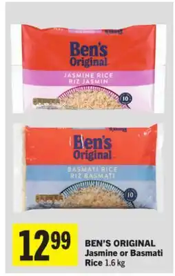 Foodland BEN'S ORIGINAL Jasmine or Basmati Rice offer