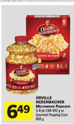 Foodland ORVILLE REDENBACHER Microwave Popcorn offer