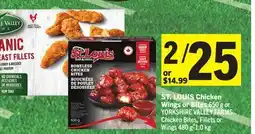 Foodland ST. LOUIS Chicken Wings or Bites offer