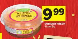 Foodland SUMMER FRESH 6 Layer Dip offer