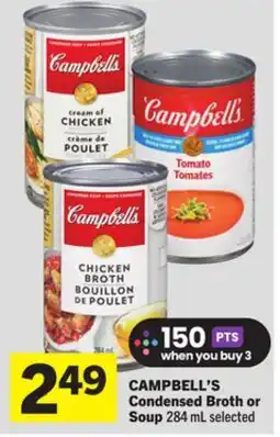 Foodland CAMPBELL'S Condensed Broth or Soup offer
