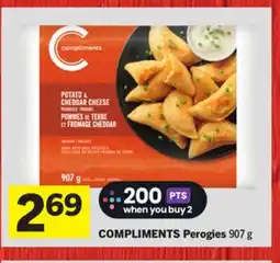 Foodland COMPLIMENTS Perogies offer