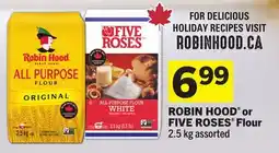 Foodland ROBIN HOOD or FIVE ROSES Flour offer