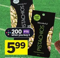 Foodland Wonderful Pistachios offer