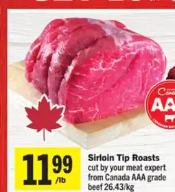 Foodland Sirloin Tip Roasts offer