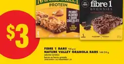 No Frills FIBRE 1 BARS, 125 G OR NATURE VALLEY GRANOLA BARS, 148-210 G offer