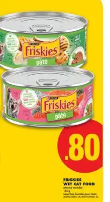 No Frills FRISKIES WET CAT FOOD, 156 G offer