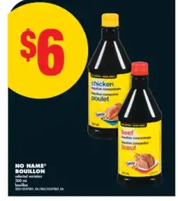 No Frills NO NAME BOUILLON, 500 mL offer