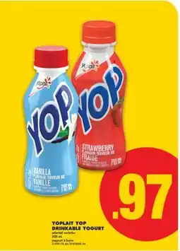No Frills YOPLAIT YOP DRINKABLE YOGURT, 200 ML offer