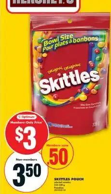 No Frills SKITTLES POUCH, 255-320 G offer