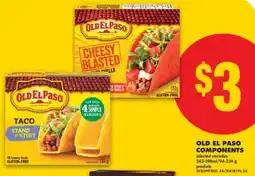 No Frills OLD EL PASO COMPONENTS, 243-398ml/94-334 g offer