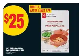 No Frills PC TERRACOTTA EVERYTHING PAN offer