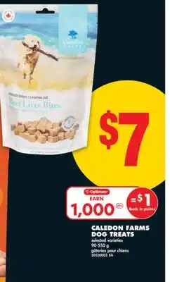 No Frills CALEDON FARMS DOG TREATS, 90-550 G offer