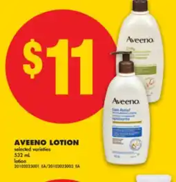 No Frills AVEENO LOTION, 532 ML offer