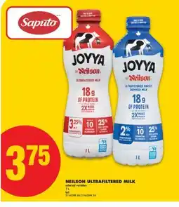 No Frills NEILSON ULTRAFILTERED MILK, 1 L offer