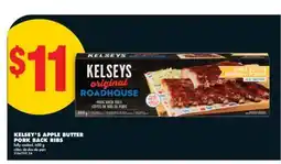 No Frills KELSEY'S APPLE BUTTER PORK BACK RIBS, 600 g offer