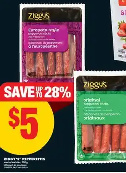 No Frills ZIGGY'S PEPPERETTES, 300 G offer