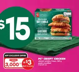 No Frills PC CRISPY CHICKEN, 560 G offer