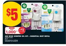 No Frills AIR WICK SCENTED OIL KIT OR ESSENTIAL MIST REFILL, 20 ML offer
