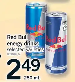 Fortinos RED BULL ENERGY DRINKS, 250 ML offer