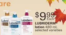 Fortinos LUBRIDERM LOTION, 480 mL offer