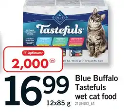 Fortinos BLUE BUFFALO TASTEFULS WET CAT FOOD, 12x85 G offer