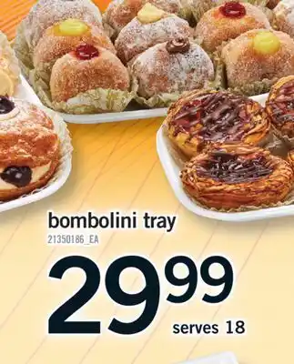 Fortinos BOMBOLINI TRAY offer