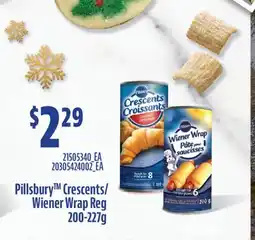 Fortinos PILLSBURRY CRESCENTS/WIENER WRAP REG, 200-227g offer