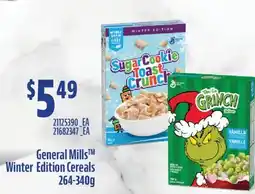 Fortinos GENERAL MILLS WINTER EDITION CEREALS, 264-340G offer