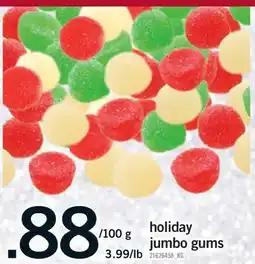 Fortinos HOLIDAY JUMBO GUMS offer