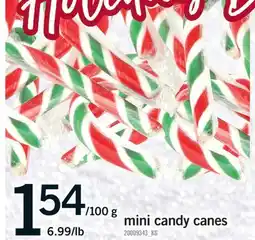 Fortinos MINI CANDY CANES offer