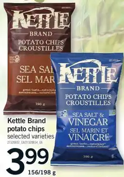 Fortinos KETTLE BRAND POTATO CHIPS, 156/198 G offer